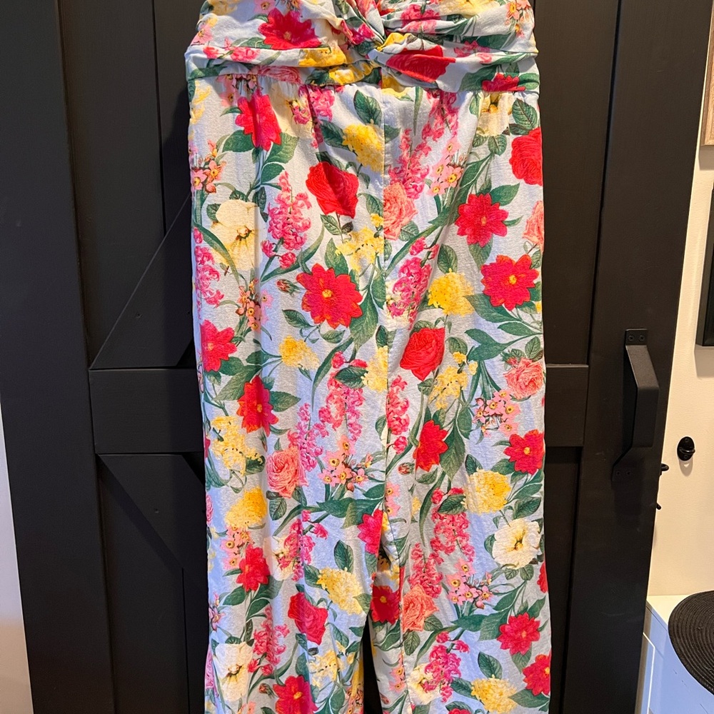 Old Navy Red and Yellow Casual jump suit with spaghetti straps